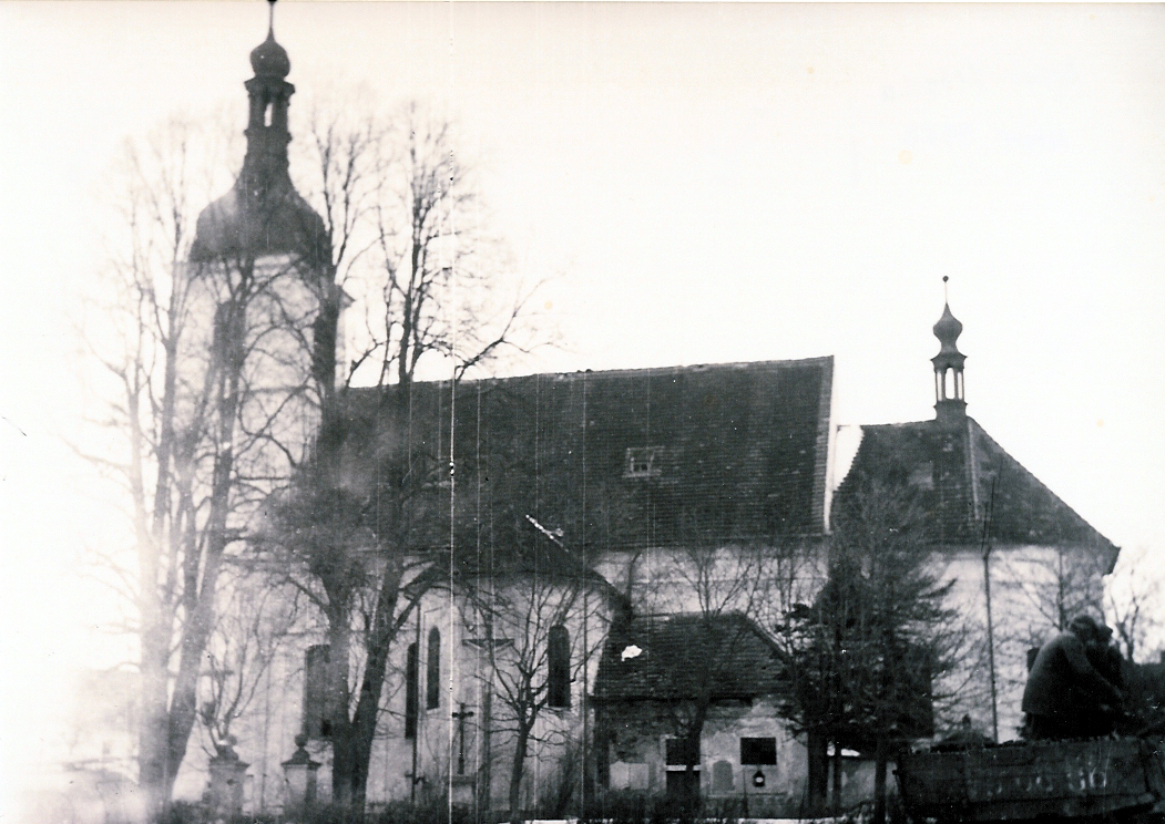 Dolni Vltavice historie kostel