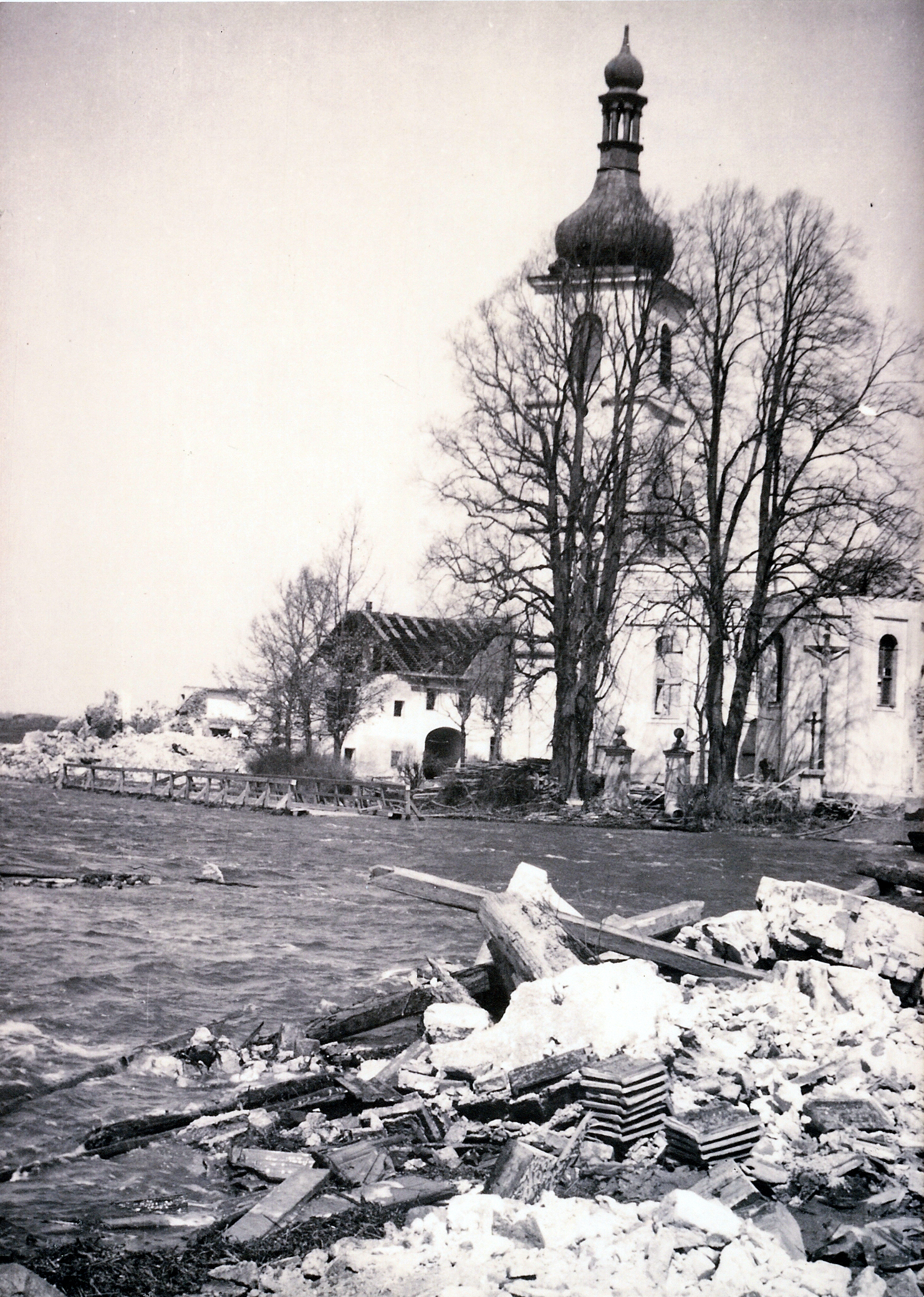 Dolni Vltavice historie postupne zaplavovani 9