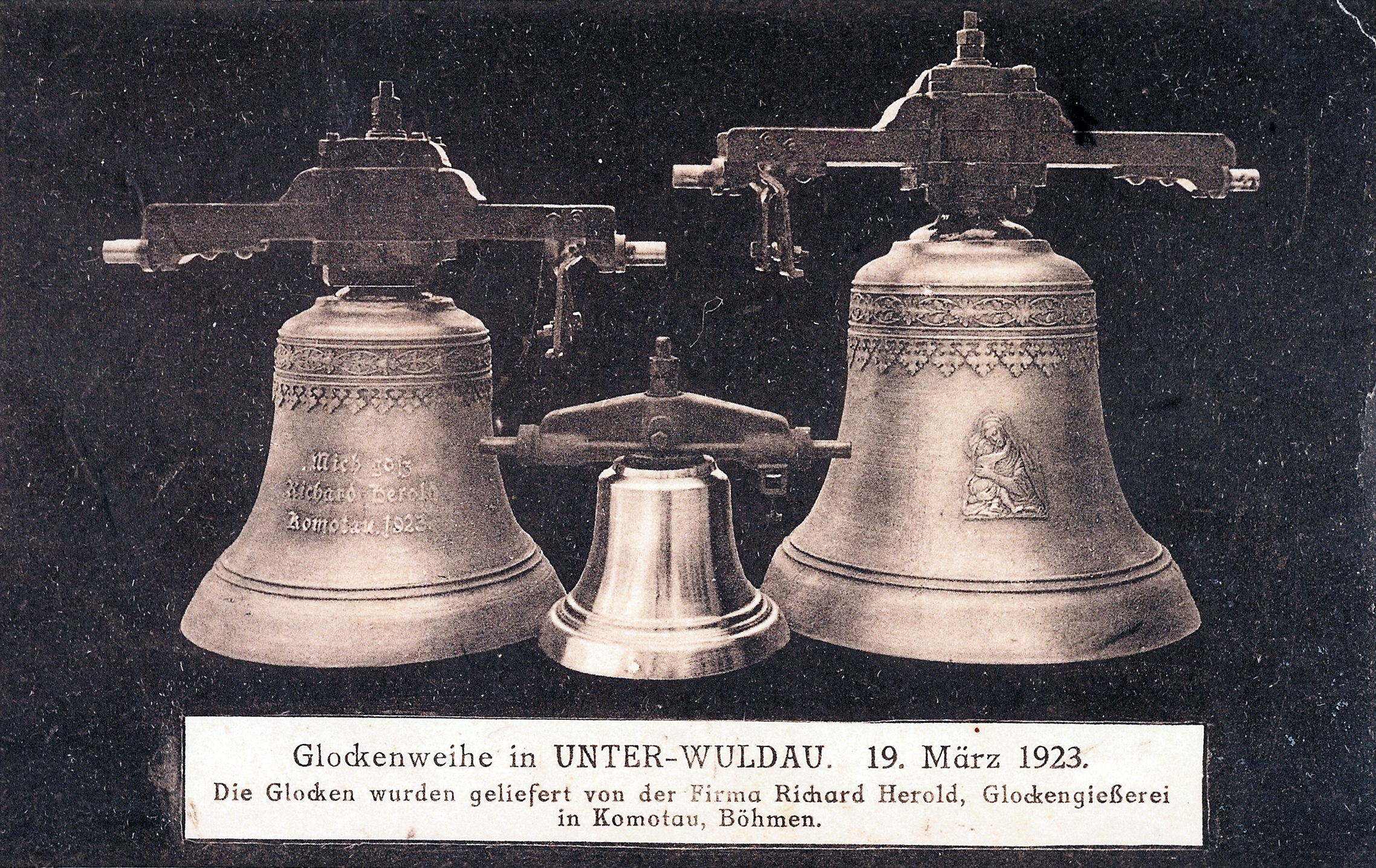 Dolni Vltavice historie zvony