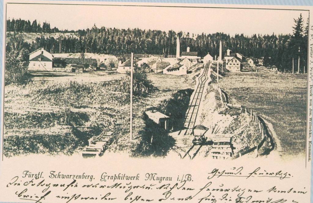 Pozemní lanovka Tuhové doly Mokrá 1901
